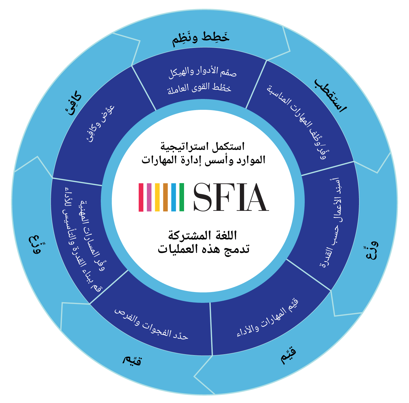 SFIA Process Wheel