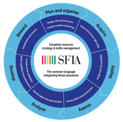 SFIA Process Wheel