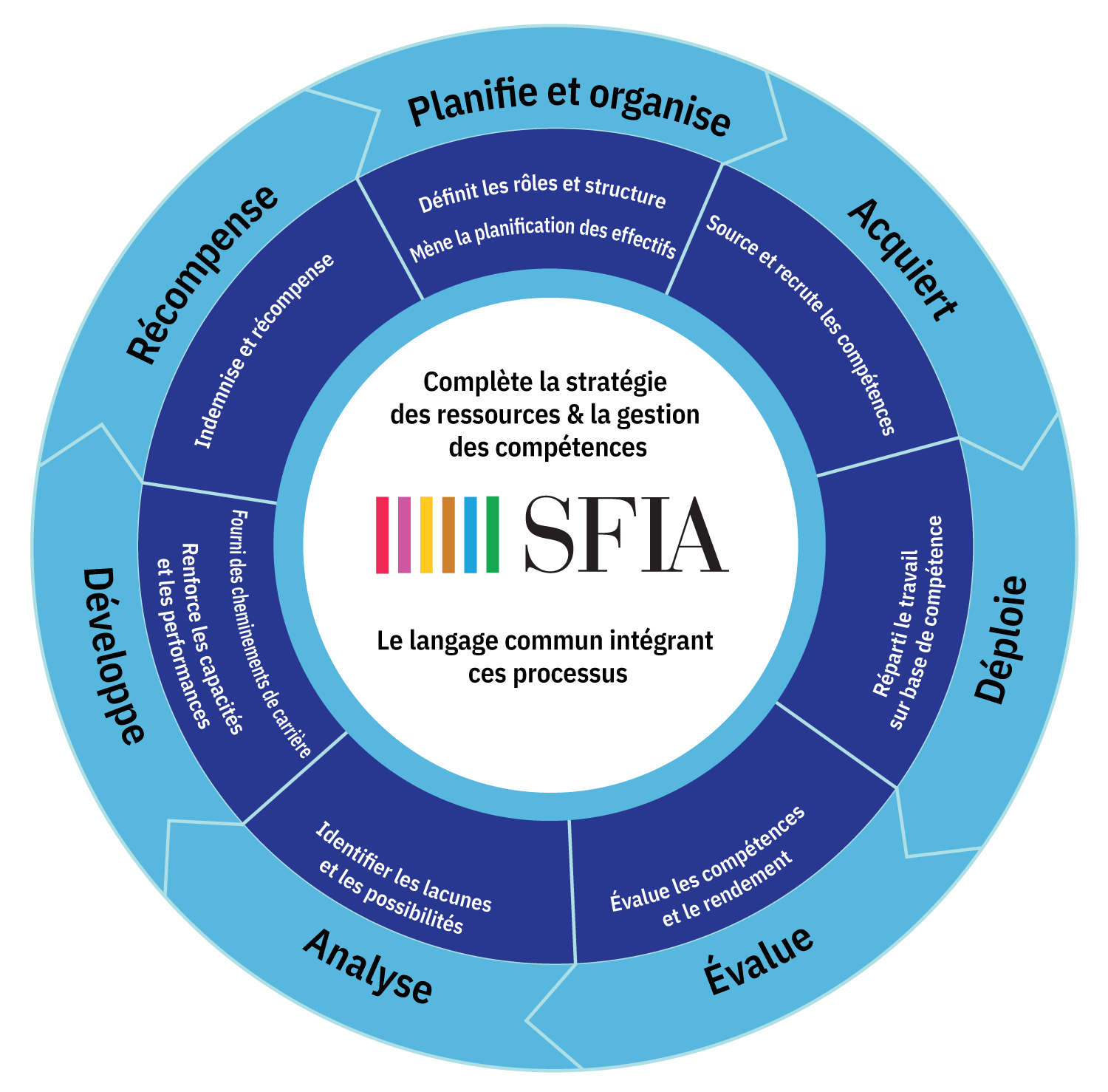 SFIA Process Wheel