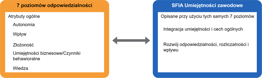 Diagram of SFIA Framework components