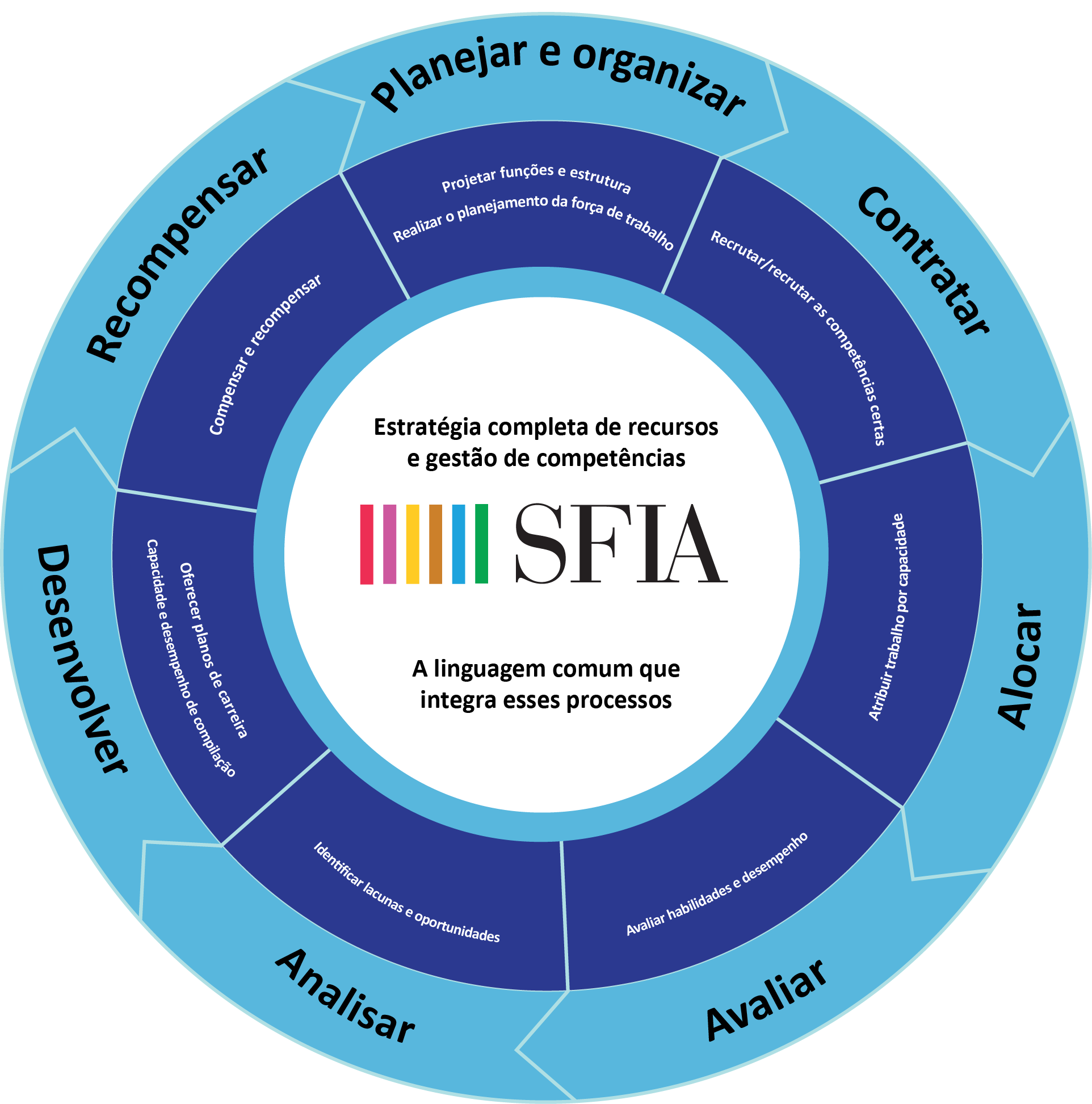 SFIA Process Wheel